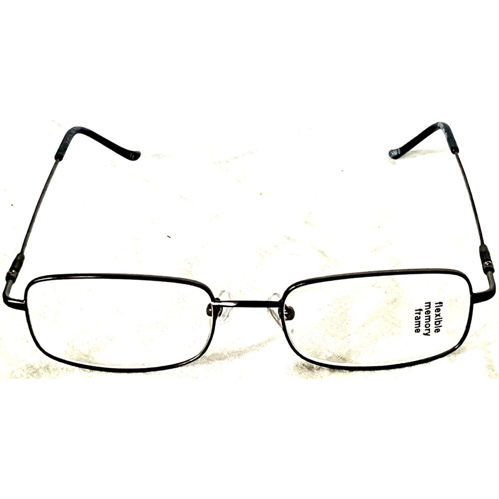 Jack Gun Glasses Readers NEW 1.75 Flexible Memory Frames Metal Black Hippie Boho